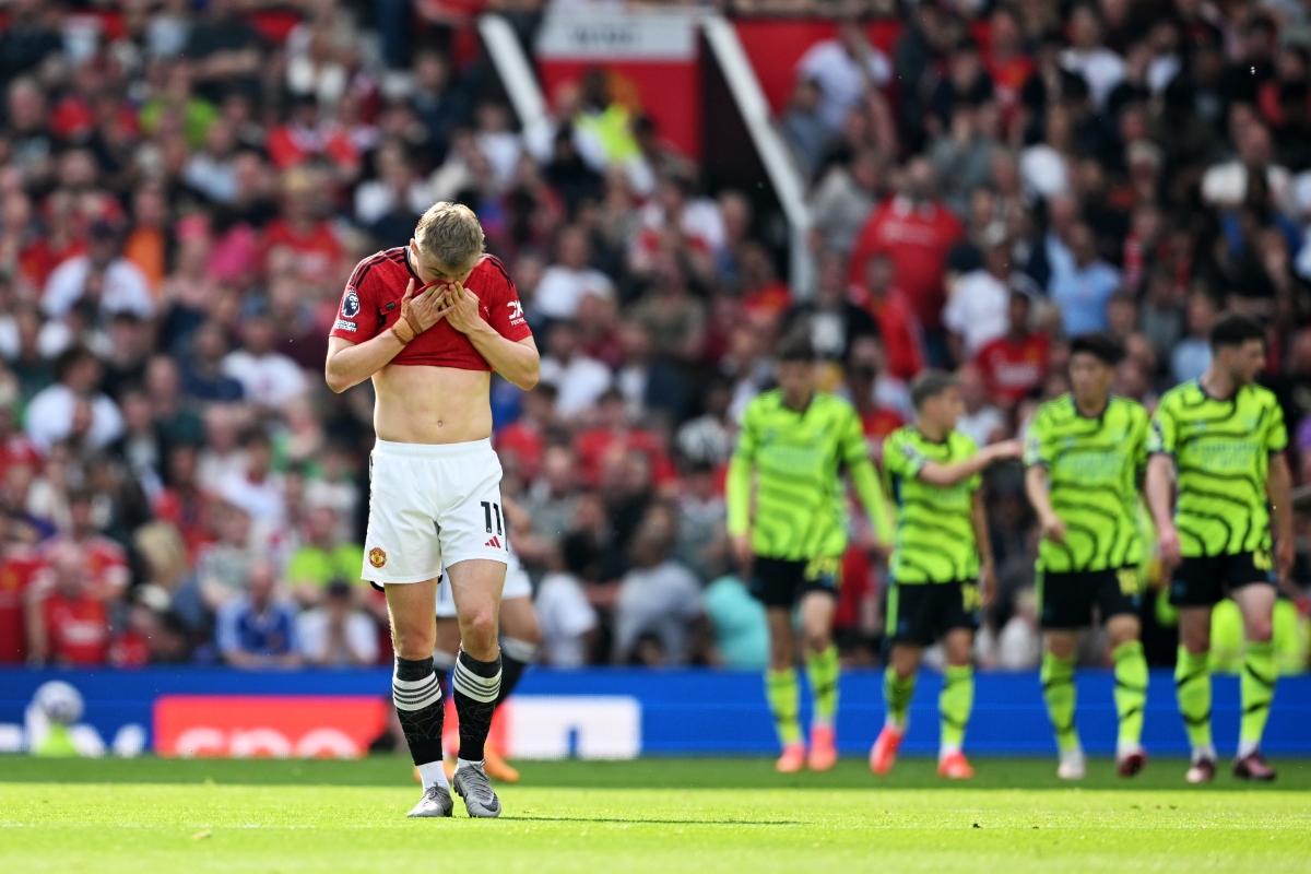 Manchester United - Arsenal în etapa 37 din Premier League