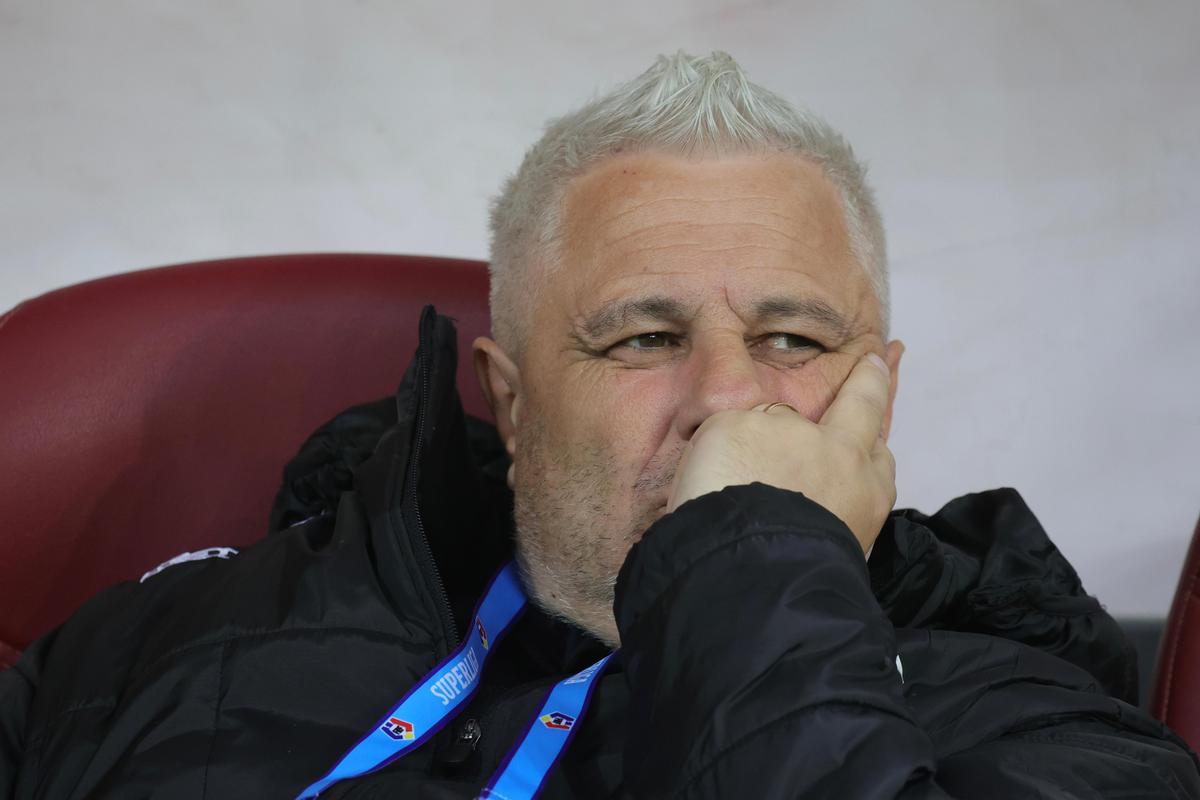 Marius Șumudică la finalul meciului Dinamo - Rapid
