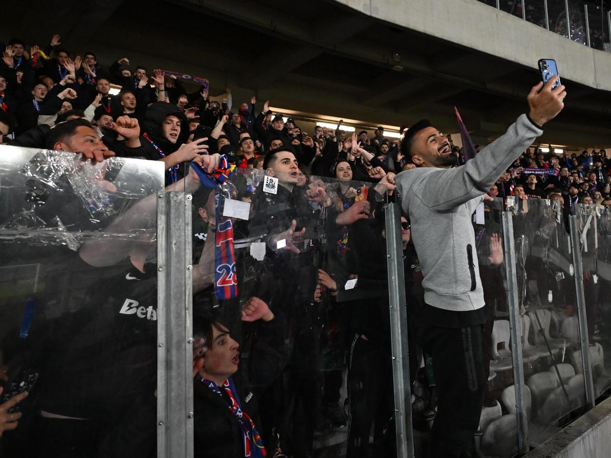 U Cluj - FCSB, imagini din timpul meciului/ foto: Cristi Preda (GSP)