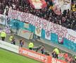 Toate mesajele galeriilor de la Dinamo - Rapid! Peluza Sud, în război cu șefii, ironia rapidiștilor