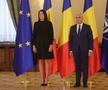 Cristina Neagu a fost decorată de Ilie Bolojan, la Palatul Cotroceni. Foto: Ionuț Iordache (GSP.RO)