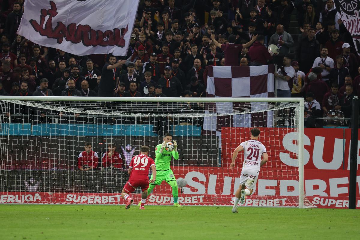 Dinamo - Rapid, derby nedecis în play-off-ul Superligii » „Câinii” au dominat, iar giuleștenii se depărtează de Europa
