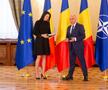 Cristina Neagu a fost decorată de Ilie Bolojan, la Palatul Cotroceni. Foto: Ionuț Iordache (GSP.RO)