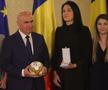 Cristina Neagu a fost decorată de Ilie Bolojan, la Palatul Cotroceni. Foto: Ionuț Iordache (GSP.RO)