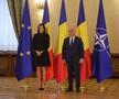 Cristina Neagu a fost decorată de Ilie Bolojan, la Palatul Cotroceni. Foto: Ionuț Iordache (GSP.RO)