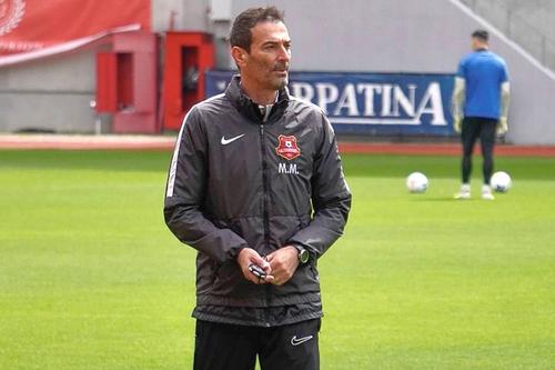 Marius Măldărășanu, antrenorul lui Hermannstadt, foto: Facebook @FC Hermannstadt