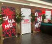 Meniul primit la VIP înainte de Dinamo - Rapid // foto: Ionuț Iordache (GSP)