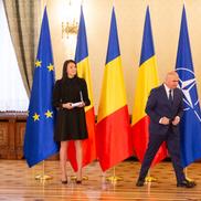 Cristina Neagu a fost decorată de Ilie Bolojan, la Palatul Cotroceni. Foto: Ionuț Iordache (GSP.RO)