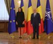 Cristina Neagu a fost decorată de Ilie Bolojan, la Palatul Cotroceni. Foto: Ionuț Iordache (GSP.RO)