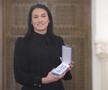 Cristina Neagu a fost decorată de Ilie Bolojan, la Palatul Cotroceni. Foto: Ionuț Iordache (GSP.RO)