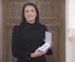 Cristina Neagu a fost decorată de Ilie Bolojan, la Palatul Cotroceni. Foto: Ionuț Iordache (GSP.RO)