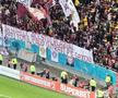 Toate mesajele galeriilor de la Dinamo - Rapid! Peluza Sud, în război cu șefii, ironia rapidiștilor