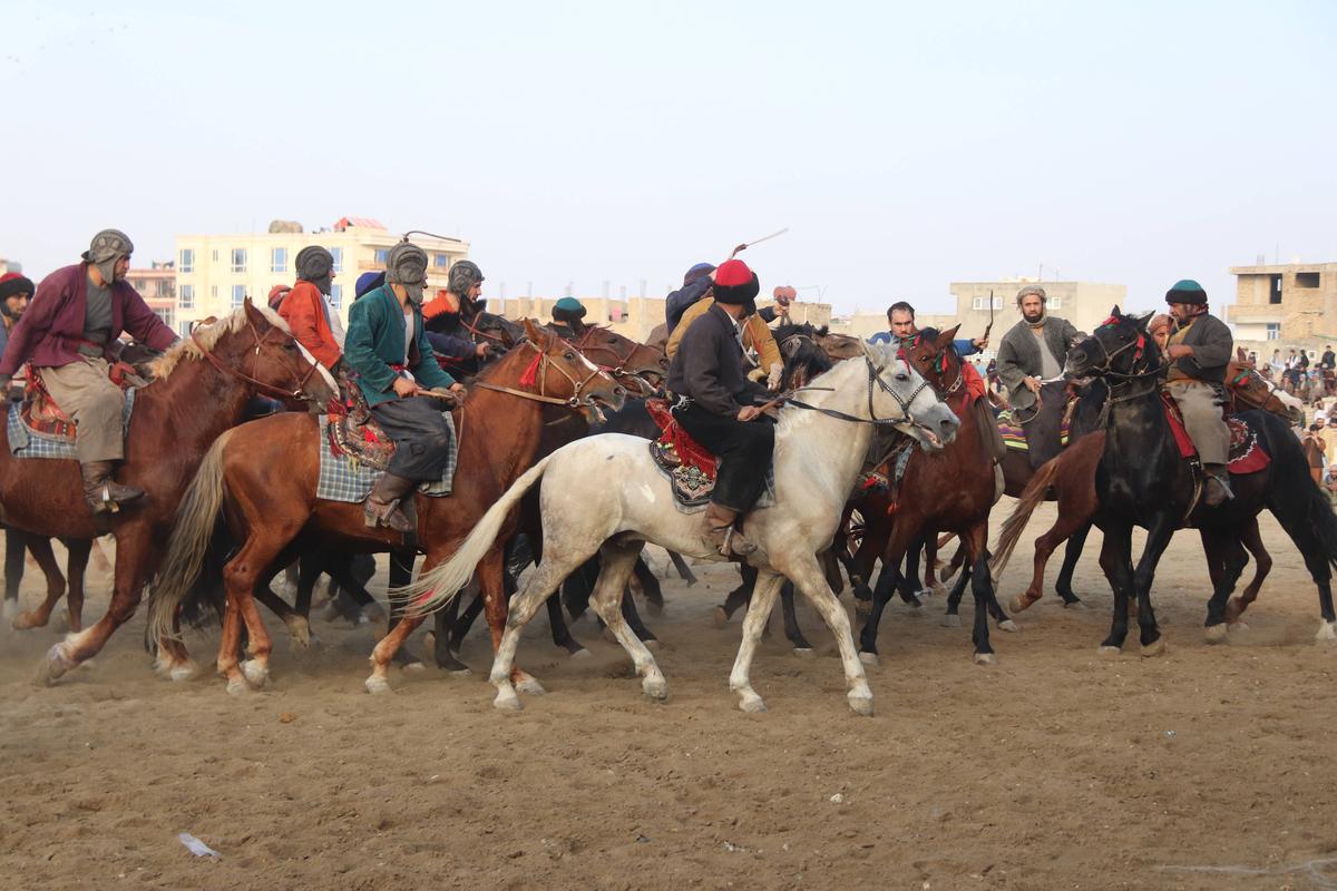 Buzkashi, cel mai popular sport din Afganistan