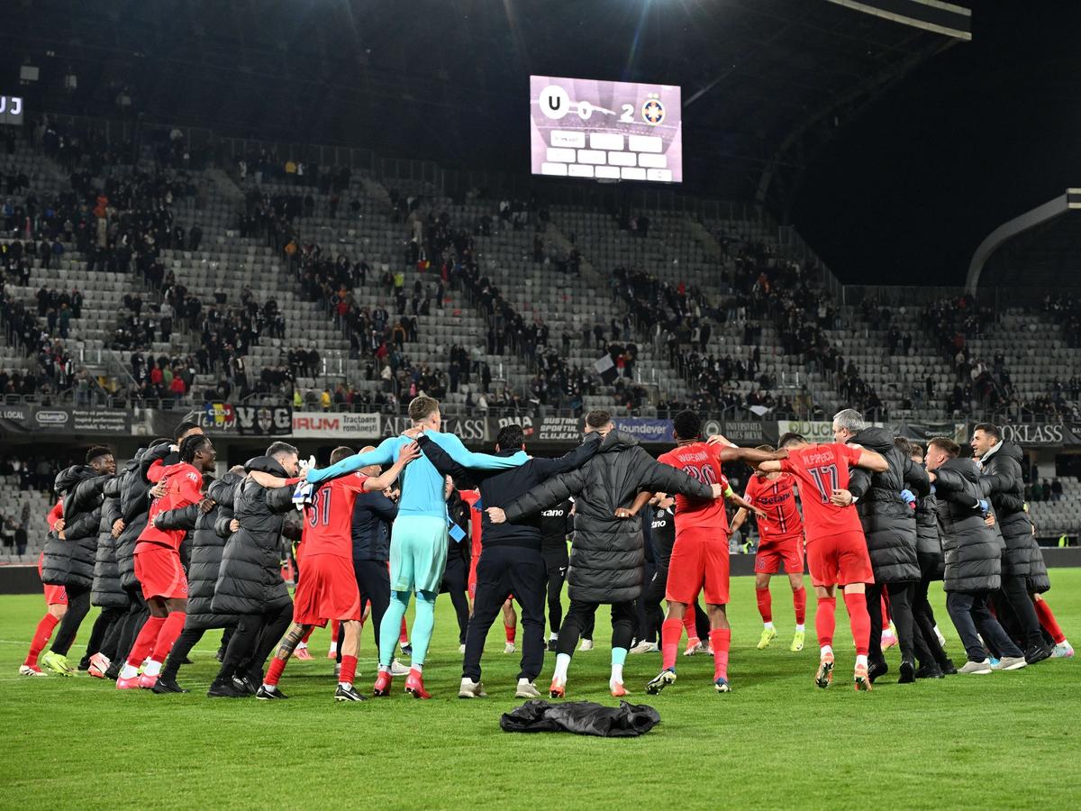 U Cluj - FCSB, imagini din timpul meciului/ foto: Cristi Preda (GSP)