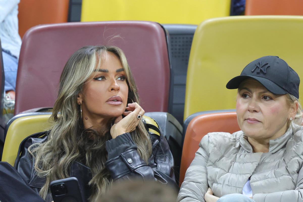 Diana Munteanu, în tribune la Dinamo - Rapid