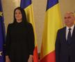 Cristina Neagu a fost decorată de Ilie Bolojan, la Palatul Cotroceni. Foto: Ionuț Iordache (GSP.RO)