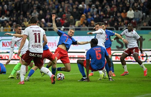 Jucătorul Rapidului a ajuns la spital înainte de meciul cu Dinamo
