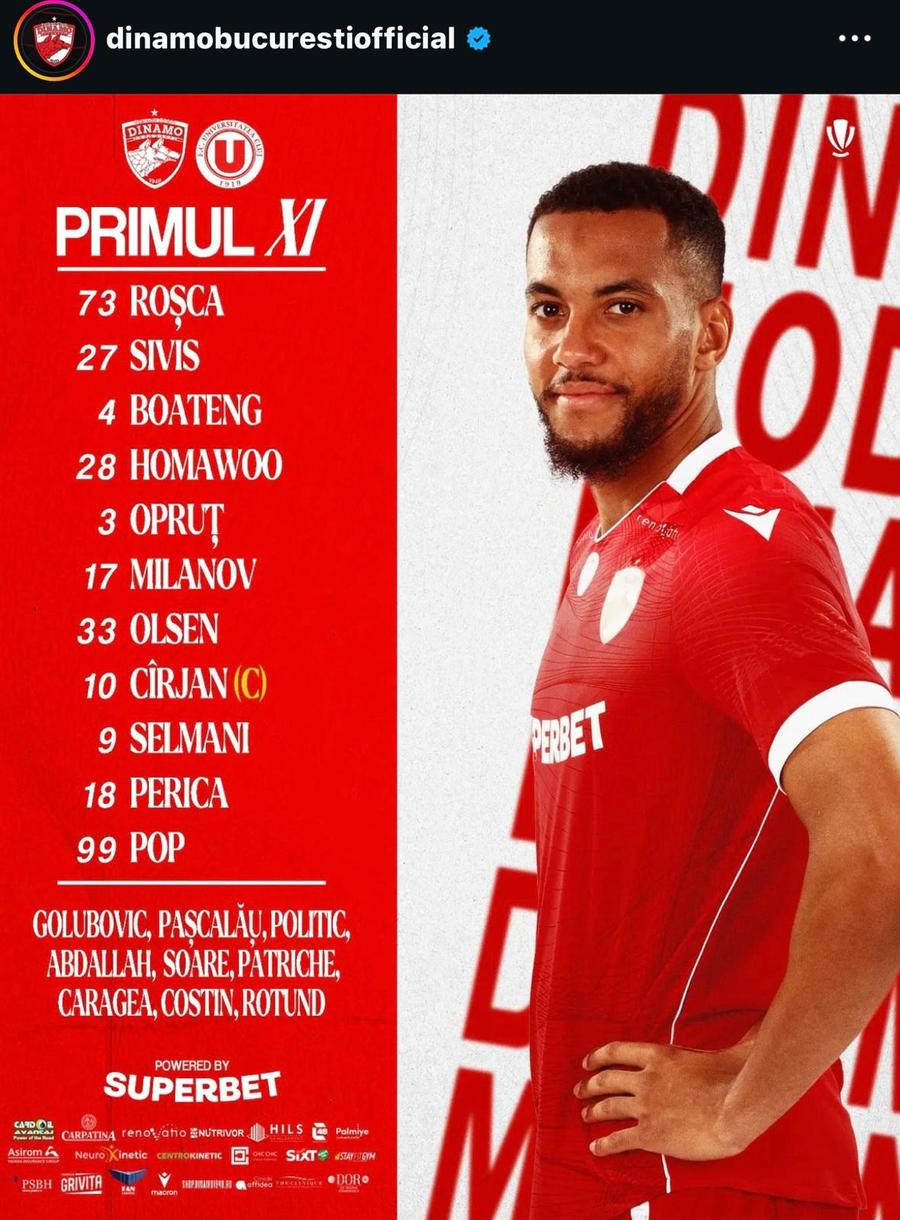 Gafă înainte de Dinamo - Rapid! Ce au postat „câinii” Gafă la Dinamo! Cu ce au putut să înlocuiască sigla Rapidului