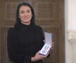 Cristina Neagu a fost decorată de Ilie Bolojan, la Palatul Cotroceni. Foto: Ionuț Iordache (GSP.RO)