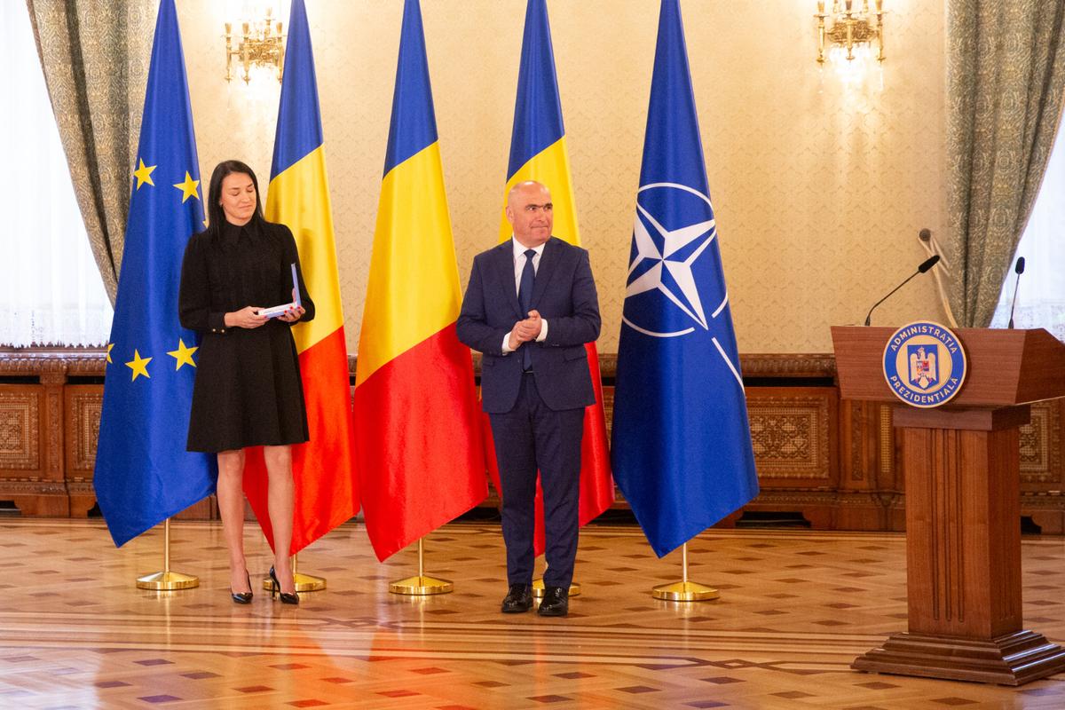 Cristina Neagu, decorată de președintele interimar Ilie Bolojan la Palatul Cotroceni: „O zi memorabilă, o recunoaștere a muncii mele și a valorilor în care cred”