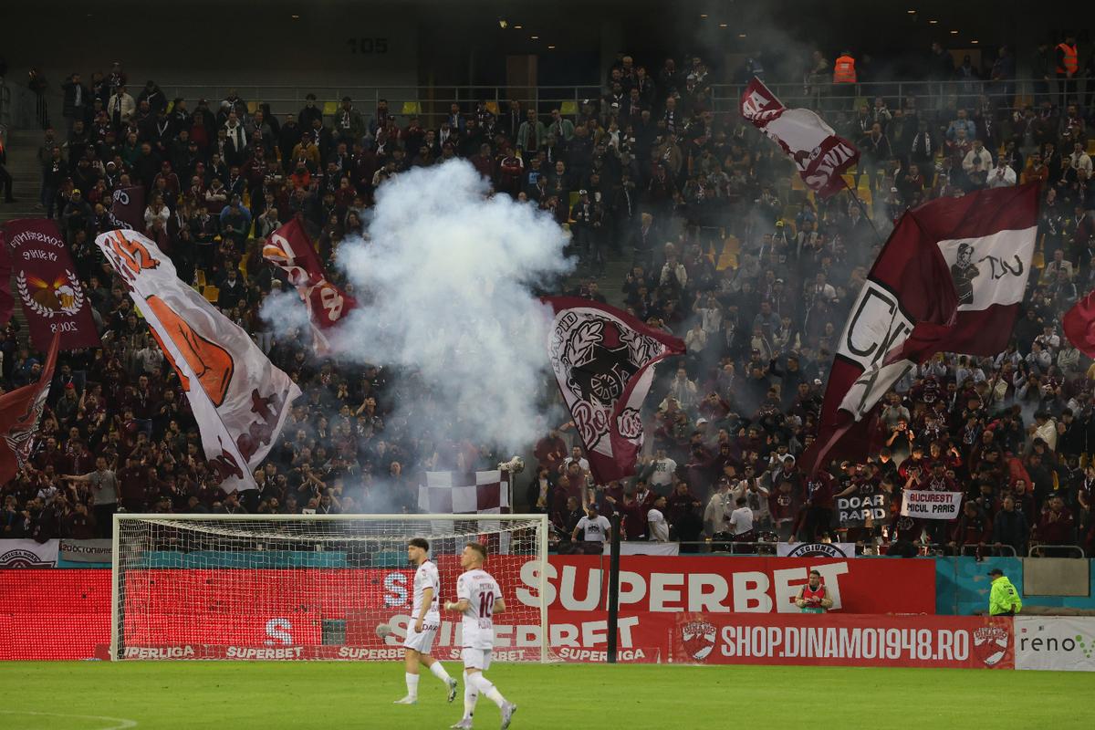 Dinamo - Rapid, derby nedecis în play-off-ul Superligii » „Câinii” au dominat, iar giuleștenii se depărtează de Europa