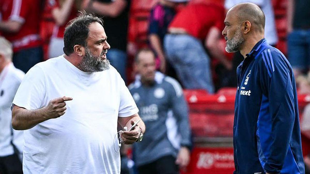 Nottingham Forest - Leicester // Evangelis Marinakis a coborât pe teren să îl mustreze pe Nuno Espirito Santo
