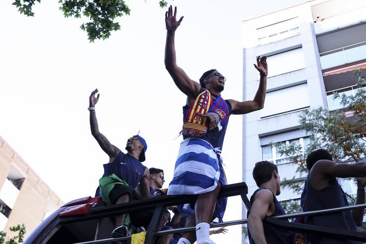 FC Barcelona, paradă după câștigarea titlului cu numărul 29 / foto: imago images