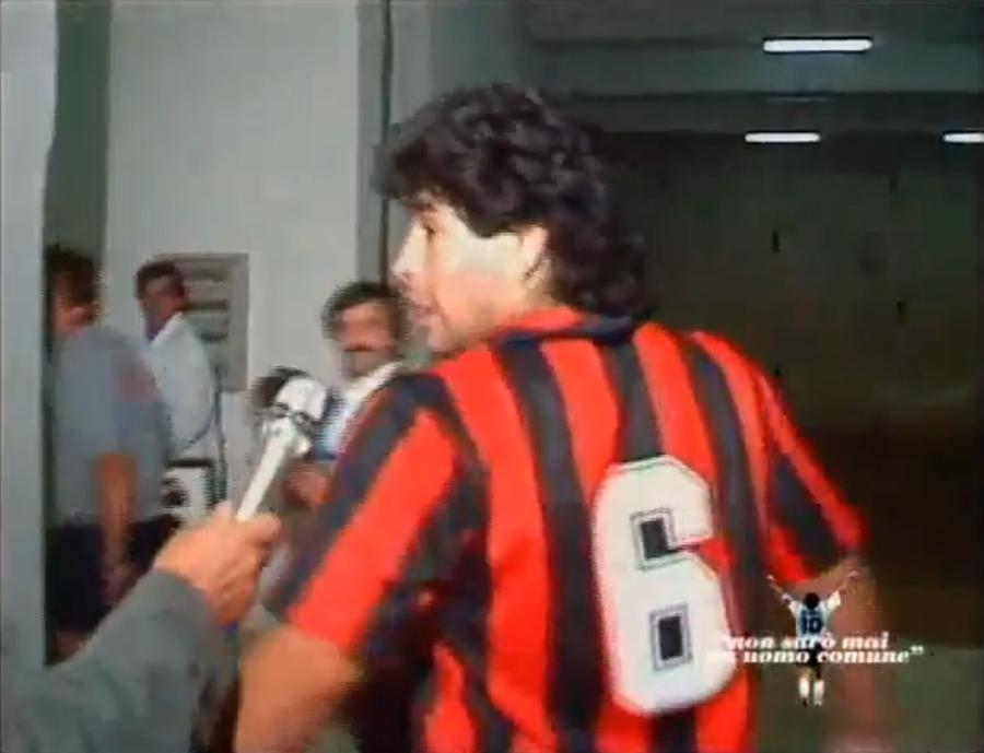 Momentul în care Maradona a simțit măreția lui Baresi: „Atunci am înțeles că am în față un fundaș absolut ireal”