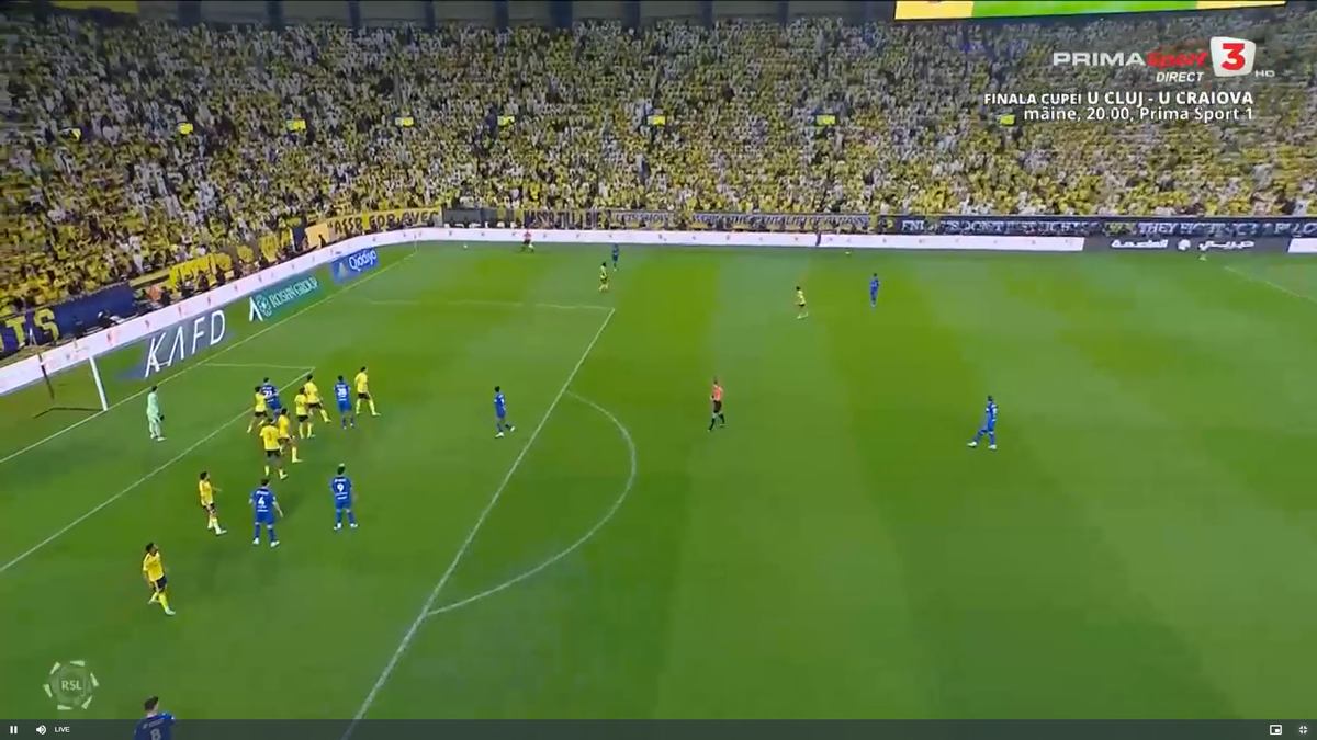 Bento, gafă uluitoare în Al Nassr - Al-Hilal