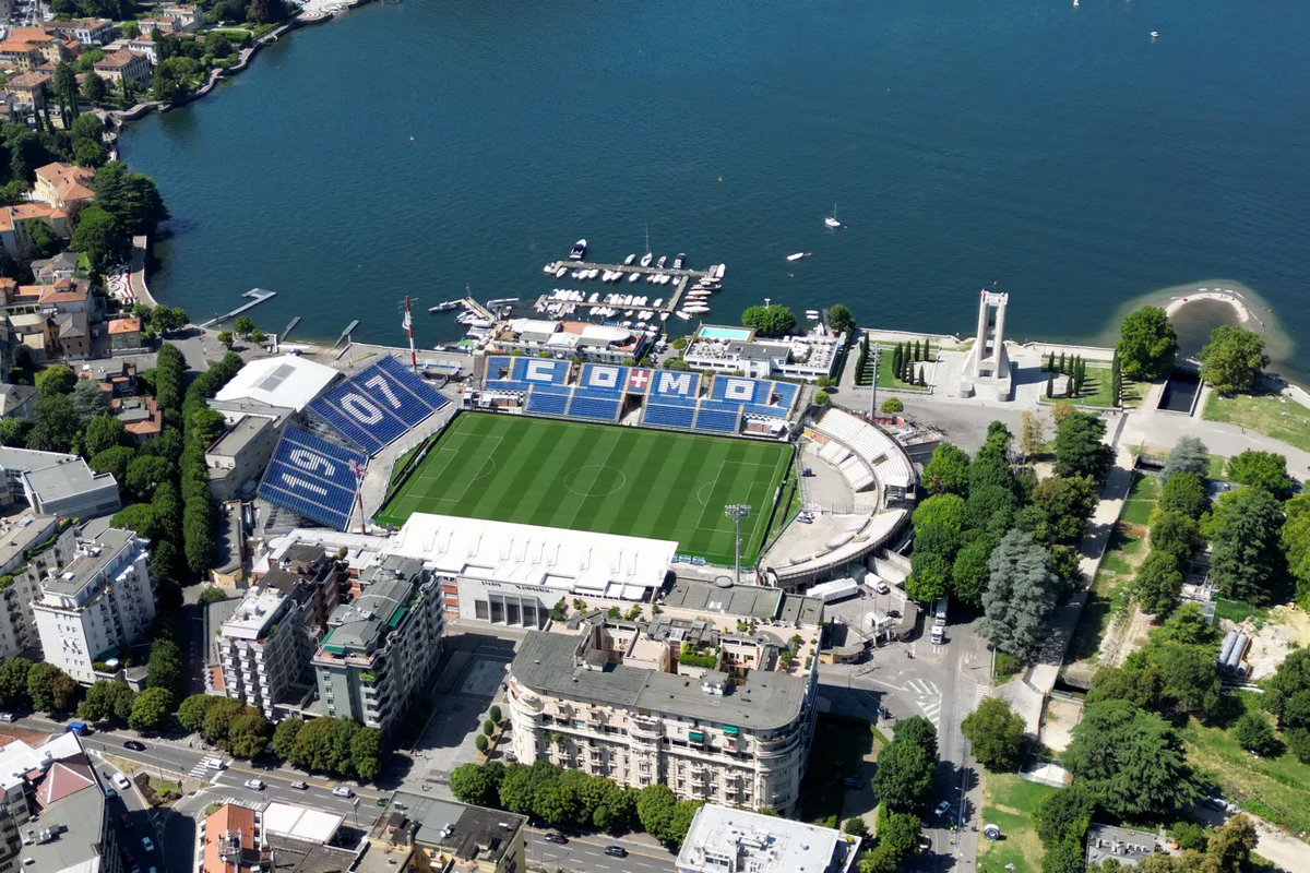 Stadion Como // foto: X