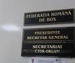 Secretariatul Federației Române de Box. Foto: Andrei Furnigă, GSP