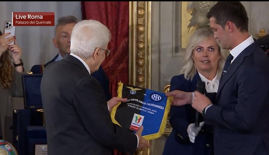 Cum l-a numit astăzi Cristi Chivu pe Sergio Mattarella, în discursul rostit la Palatul prezidențial din Roma