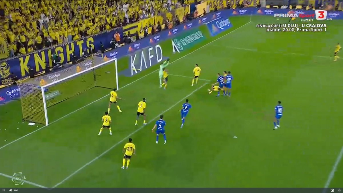 Bento, gafă uluitoare în Al Nassr - Al-Hilal