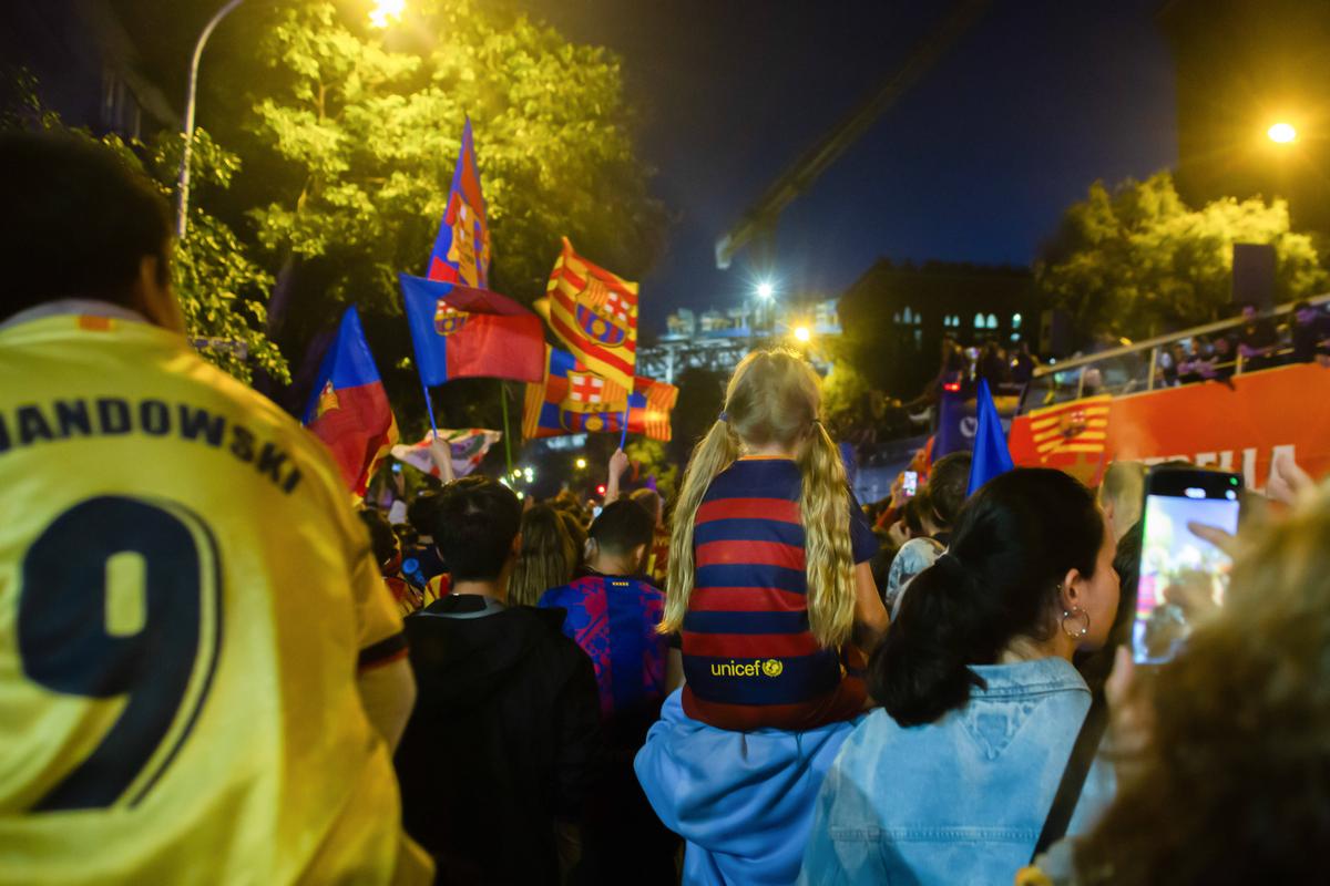 FC Barcelona, paradă după câștigarea titlului cu numărul 29