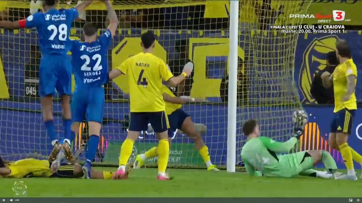 Cristiano Ronaldo amână sărbătoarea titlului după o gafă de cascadorii râsului în minutul 90+9!
