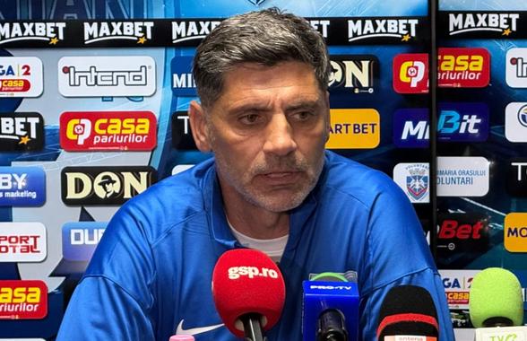 Florin Pîrvu, după ce Voluntari a ratat la limită promovarea directă în Superliga: „Puțin atipic, ne-a costat scump”