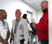Florin „Pantera” Tănăsie, în stânga, antrenează azi în Craiova. Foto: Andrei Furnigă, GSP