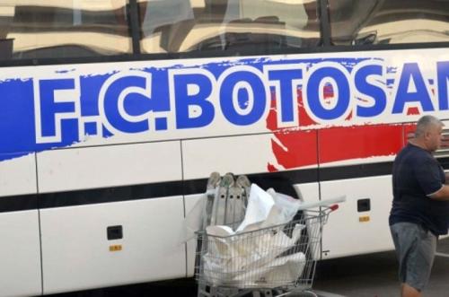 FC Botoșani a vrut să plece cât mai rapid din Craiova FOTO: botosaneanul.ro