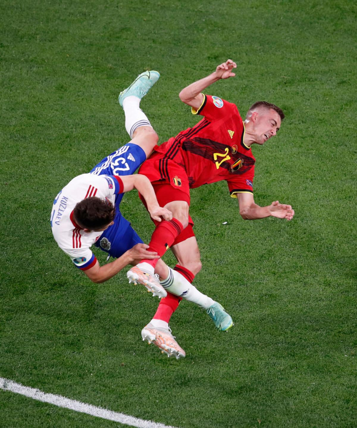 Belgia - Rusia 3-0 » „Chris, I love you!” » Lukaku i-a dedicat primul gol lui Eriksen, rușii s-au bătut singuri