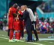 Belgia - Rusia 3-0 » „Chris, I love you!” » Lukaku i-a dedicat primul gol lui Eriksen, rușii s-au bătut singuri