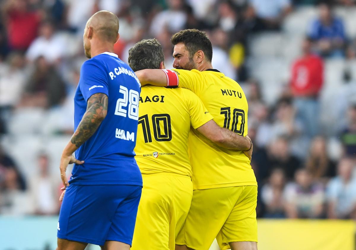 Ce au spus vedetele aduse de Mutu la Cluj: „Nu-l mai văzusem niciodată live pe Hagi”