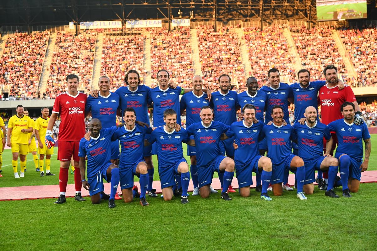 Ce au spus vedetele aduse de Mutu la Cluj: „Nu-l mai văzusem niciodată live pe Hagi”