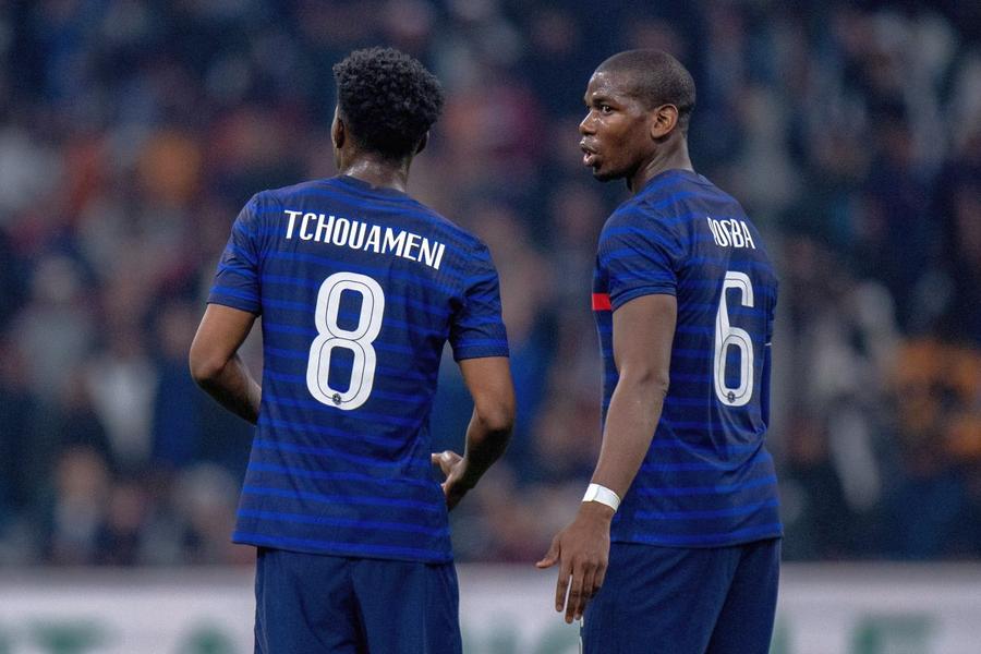 Tchouameni și Pogba / foto Imago Images Real Madrid și-a adus cel mai bun recuperator din Europa: „Nu este un copil, are talent enorm”
