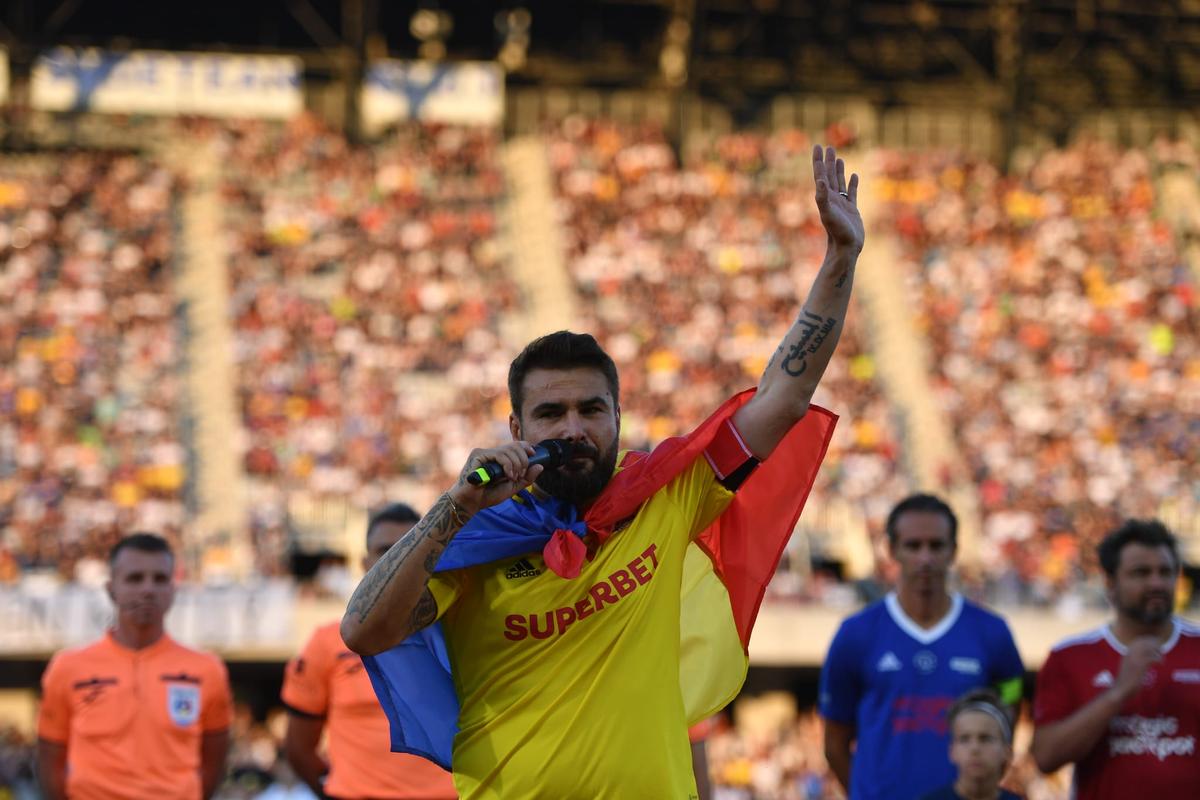 Meciul de retragere al lui Adrian Mutu: România – World Stars
