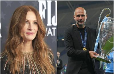 Genial, i-a răspuns Julia! Guardiola uimea cu declarația sa: „Nici dacă iau trofeul Ligii nu se poate compara cu decepția provocată de Julia Roberts”