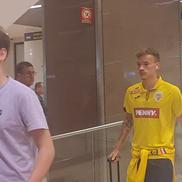 Sosire România U21 cantonament Italia