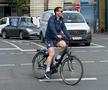Răzvan Burleanu și colegii din FRF, cu bicicletele prin Wurzburg // foto: GSP