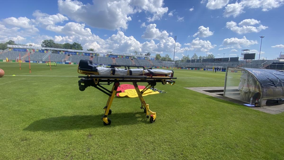 Sistem medical UEFA la antrenamente