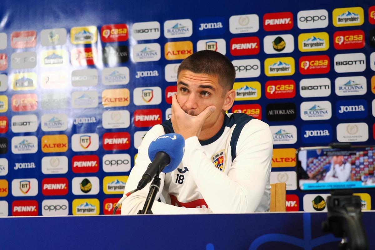 Răzvan Marin, înaintea debutului la EURO: „Sunt de 8 ani la națională, mă săturasem să mă uit la TV!” + ce șanse are să joace cu Ucraina