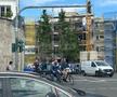 Răzvan Burleanu și colegii din FRF, cu bicicletele prin Wurzburg // foto: GSP